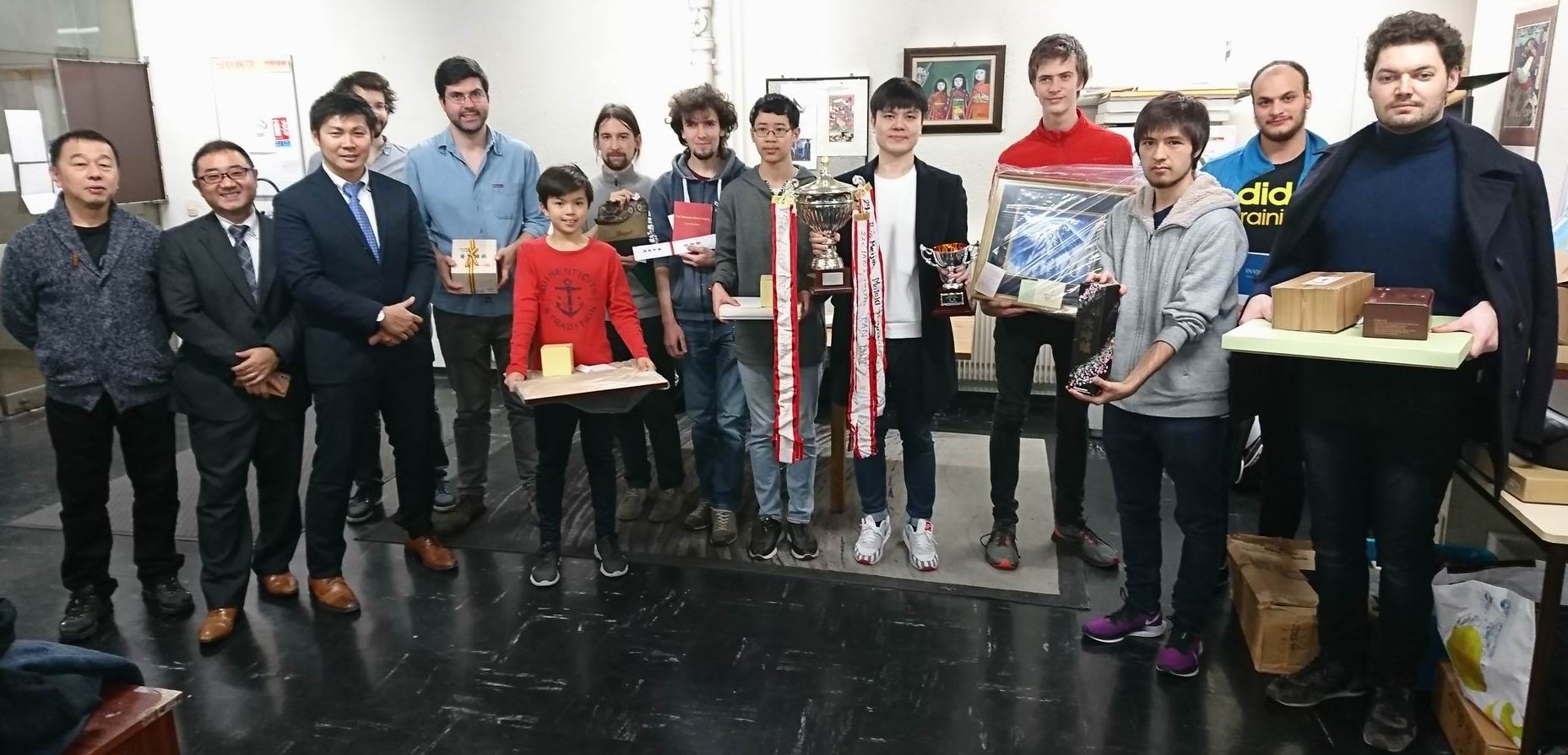 les laurats du paris Meijin A et B