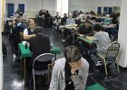 M12-02  Le tournoi se déroule en 5 rondes dans les locaux du COP. Il a réuni 46 joueurs classés entre 6k et 16k