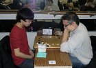 M12-10  Kazunori Tada, jeune joueur japonais 6k habitant temporairement la France est venu avec on papa participer au tournoi contre Arnaud Guilhou 8k d&#39;Evreux.